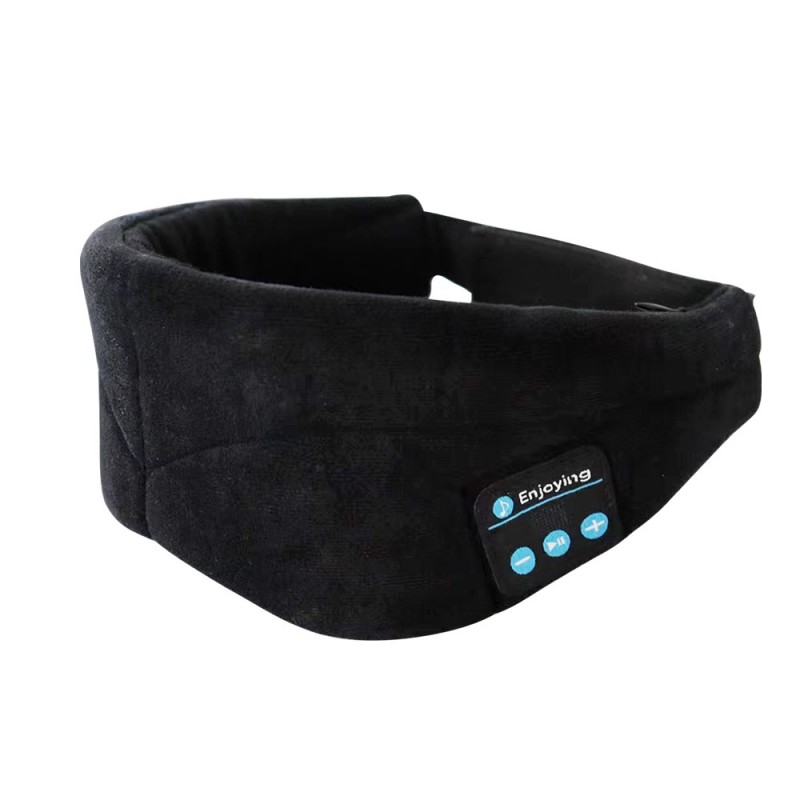 Đen kết cấu màu đen nhãn bluetooth mặt nạ