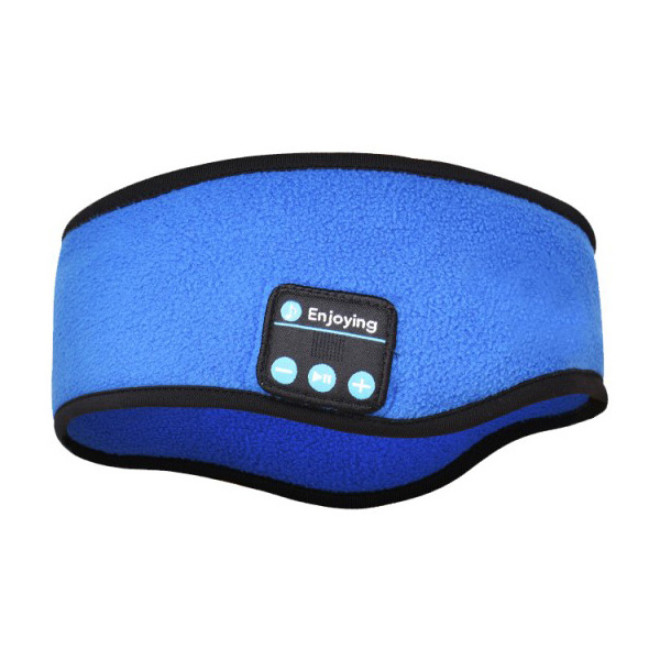 Tai nghe headband Bluetooth màu xanh nhung